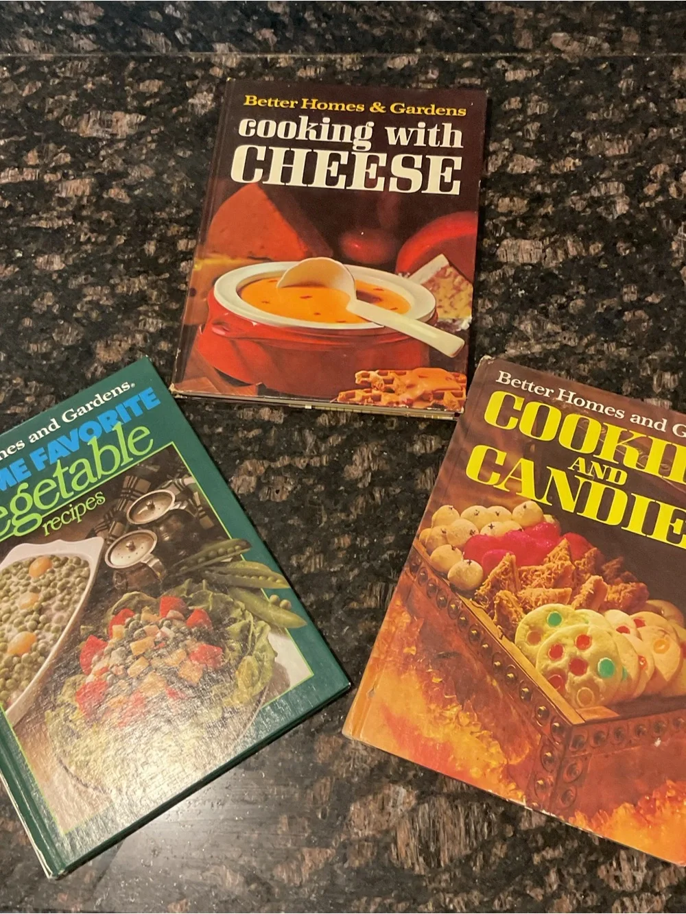 Better Homes and Gardens Vintage Cookbooks